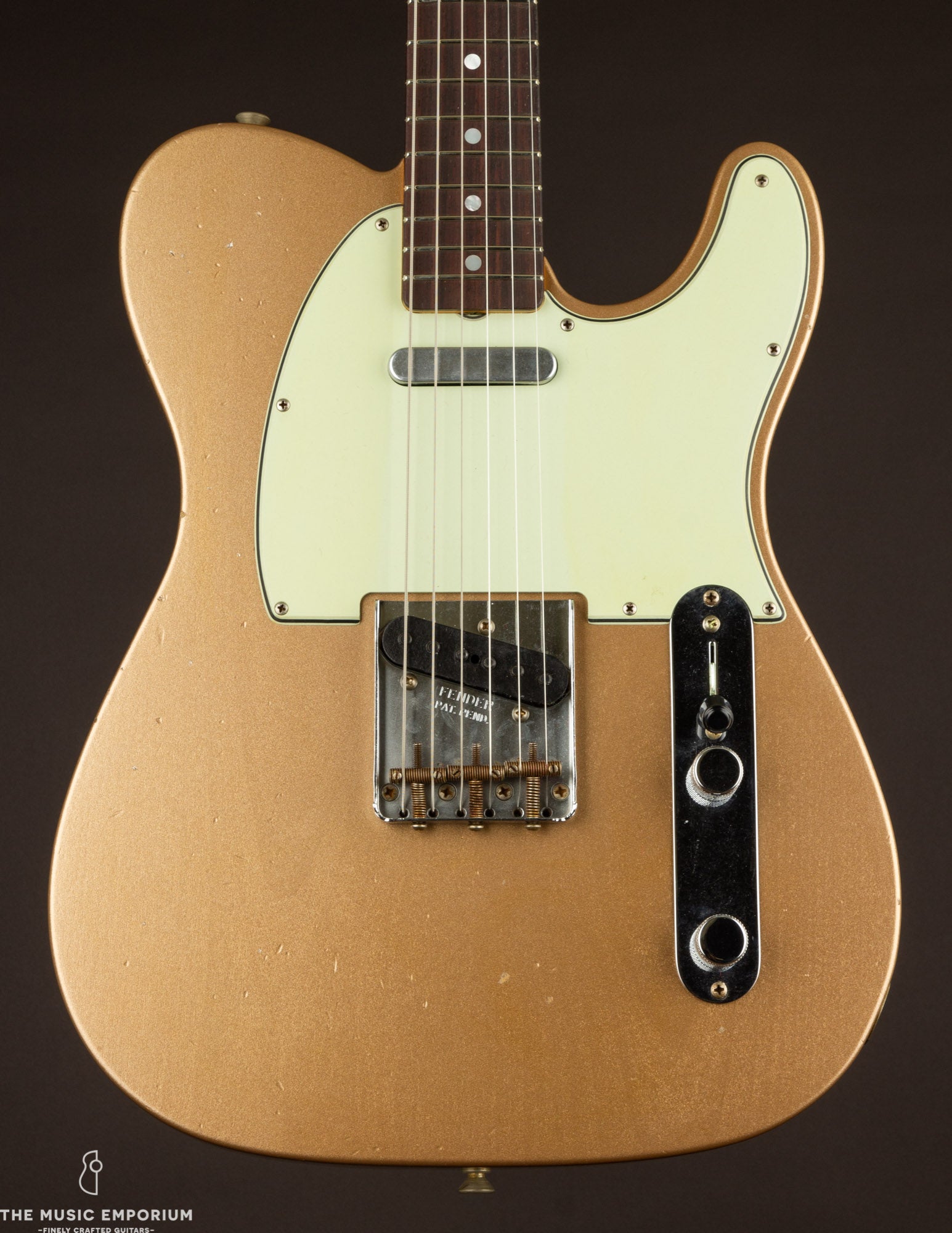 Fender Custom Shop '65 Telecaster Fire Mist Gold | The Music Emporium