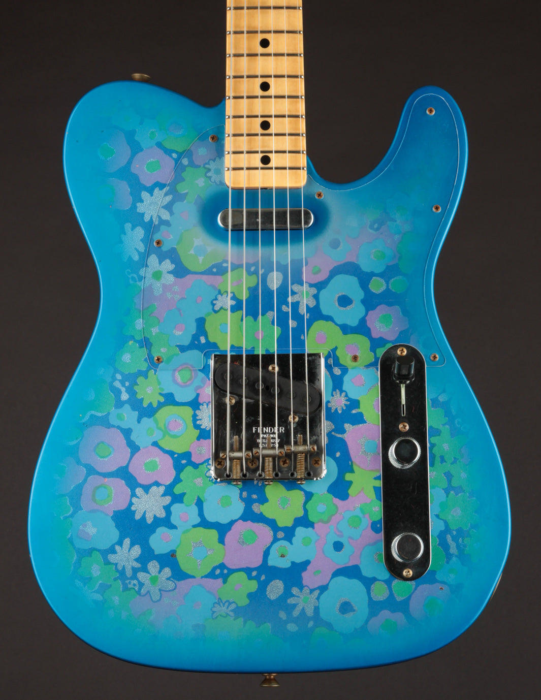 Fender Custom Shop 1968 Telecaster Blue Floral/Journeyman (USED, 2023)