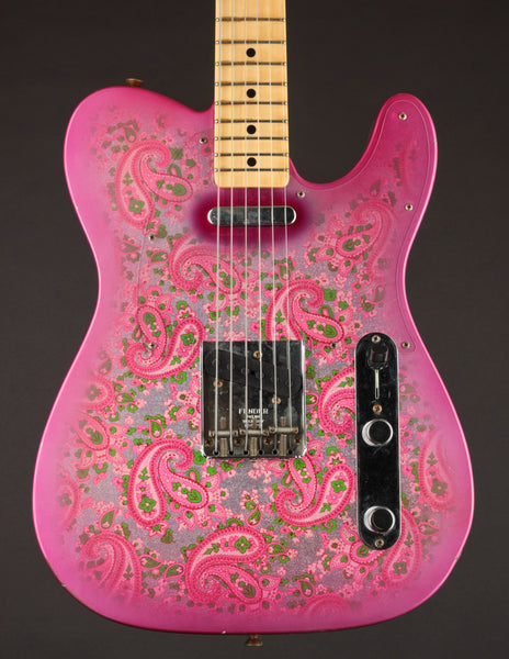 Pink paisley store telecaster for sale