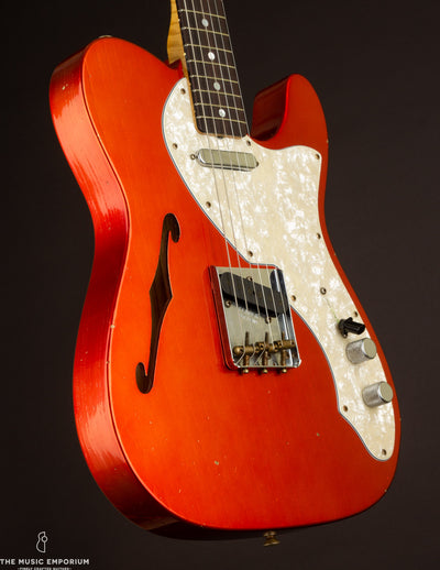 Fender Custom Shop '60's Thinline Tele LTD 2020 Faded Aged Candy Apple Red Journeyman