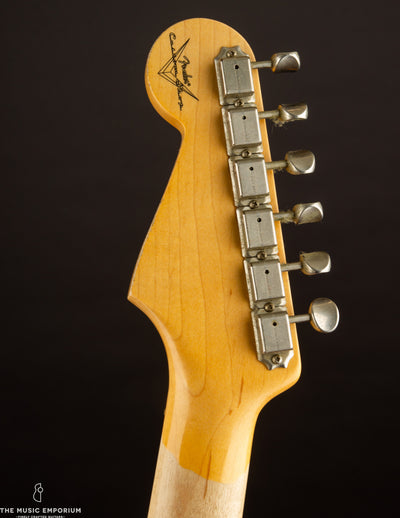 Fender Custom Shop Michael Landau Signature '63 Stratocaster, Fiesta Red Over 3TSB (USED)