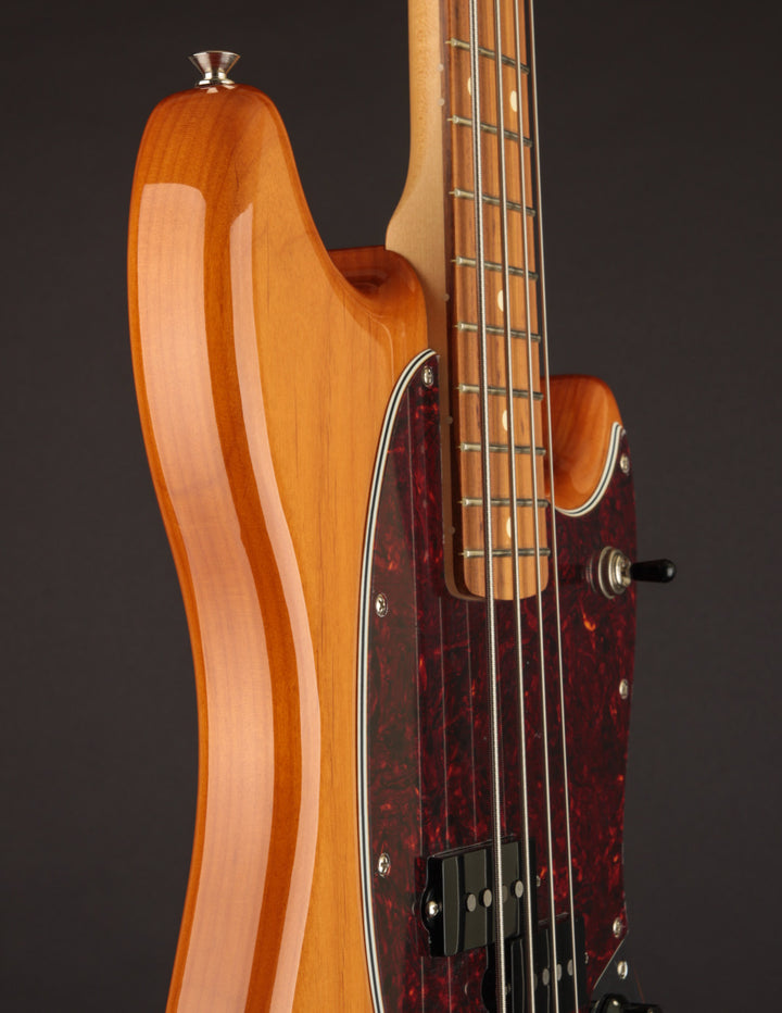 Fender Player Mustang Bass PJ Aged Natural | The Music Emporium