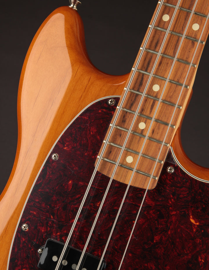 Fender Player Mustang Bass PJ Aged Natural | The Music Emporium