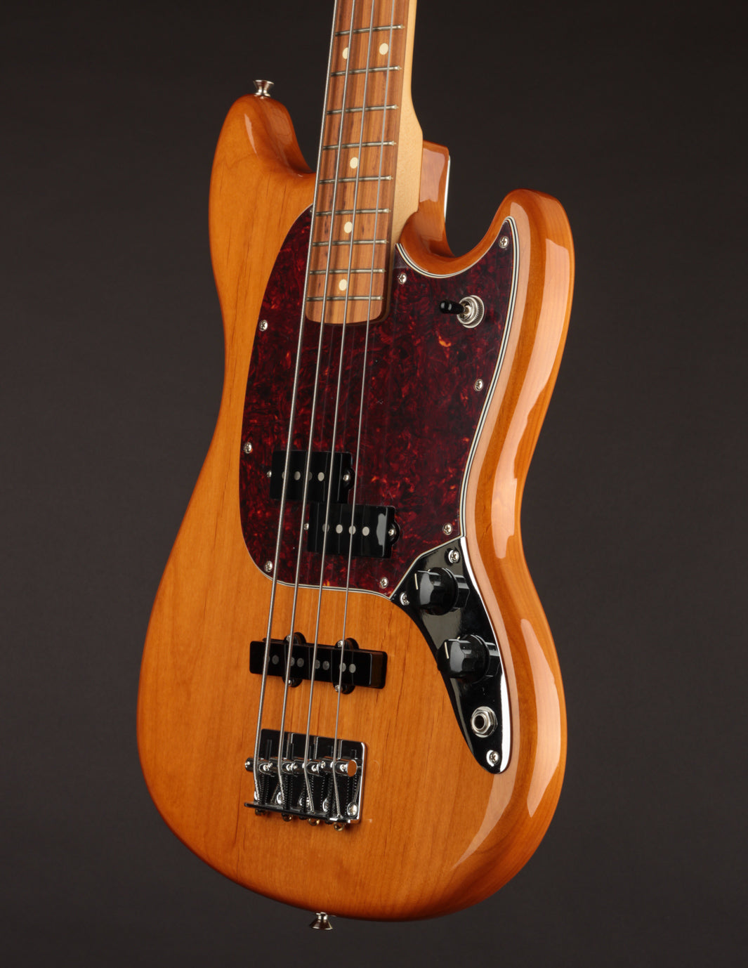 Fender Player Mustang Bass PJ, Aged Natural