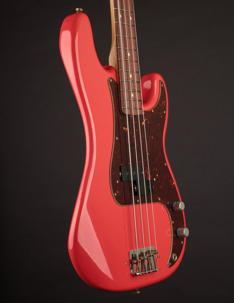 Fender Pino Palladino Signature Precision Bass Fiesta Red Over Desert Sand