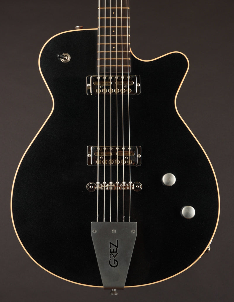 Grez Guitars Mendocino Baritone Black Pearl