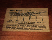 Fender Tweed Pro (USED, 1956)