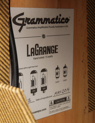 Grammatico LaGrange (USED, 2014)