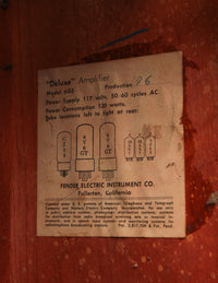 Fender 6G3 Deluxe Amp (1963)