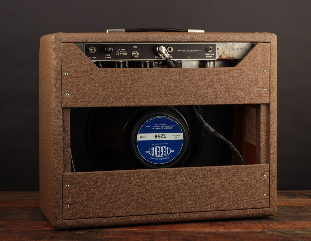 brownface pedal 1963 Fender 6G3 Deluxe Amp