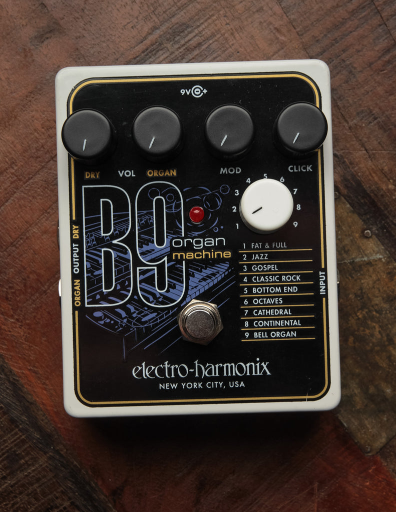 ギター electro-harmonix B9 Organ Machine Electro-Harmonix B9 Organ Machine Review - Premier Guitar