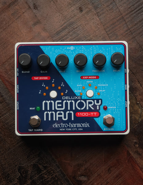 Electro-Harmonix Deluxe Memory Man 1100-TT Guitar Pedal