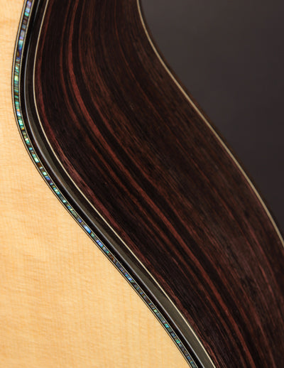 Ryan Abbey Grand Parlor 10-String Bearclaw Sitka & Rosewood