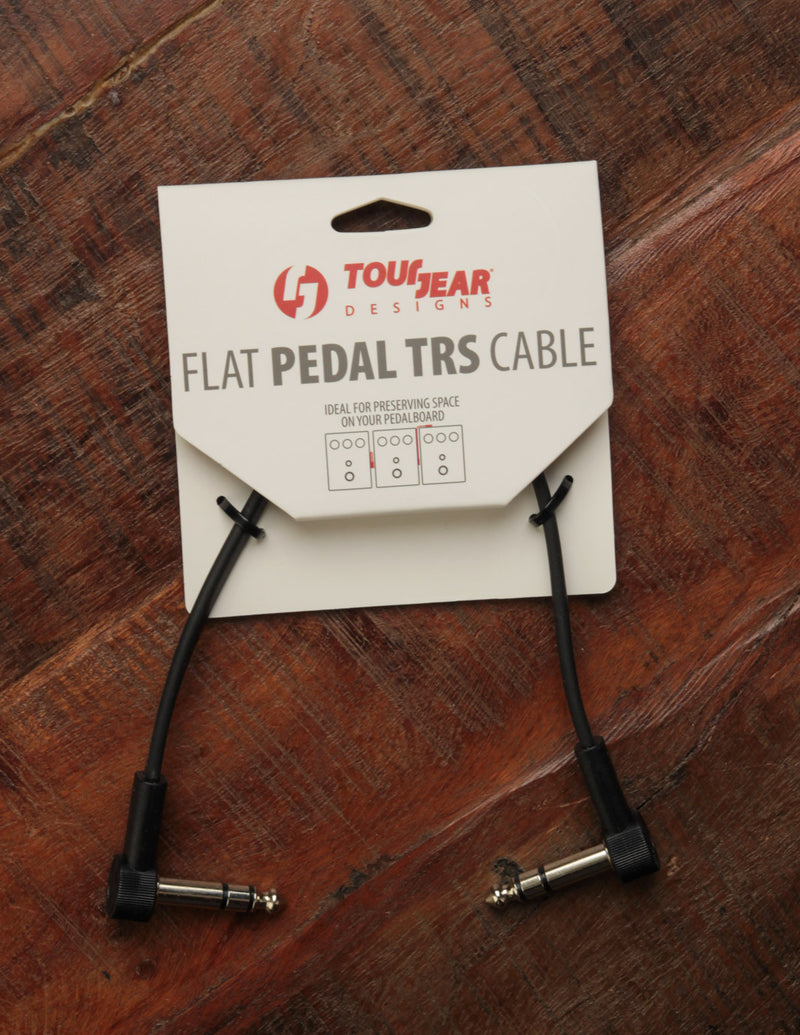 TourGear 10” Flat Pedal TRS Cable C-Shape