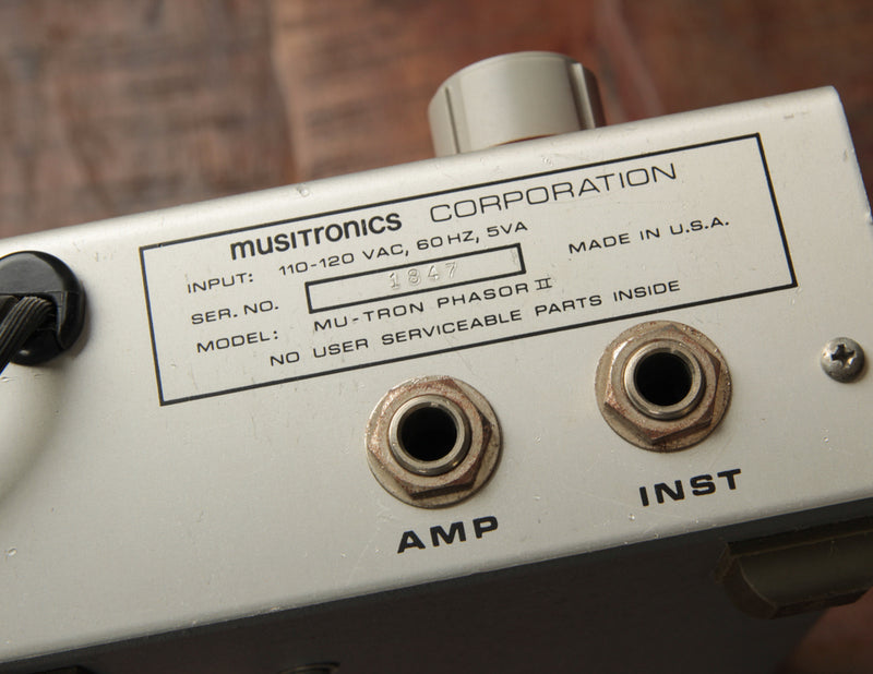 Musitronics Mu-Tron Phasor II (USED, 1976)