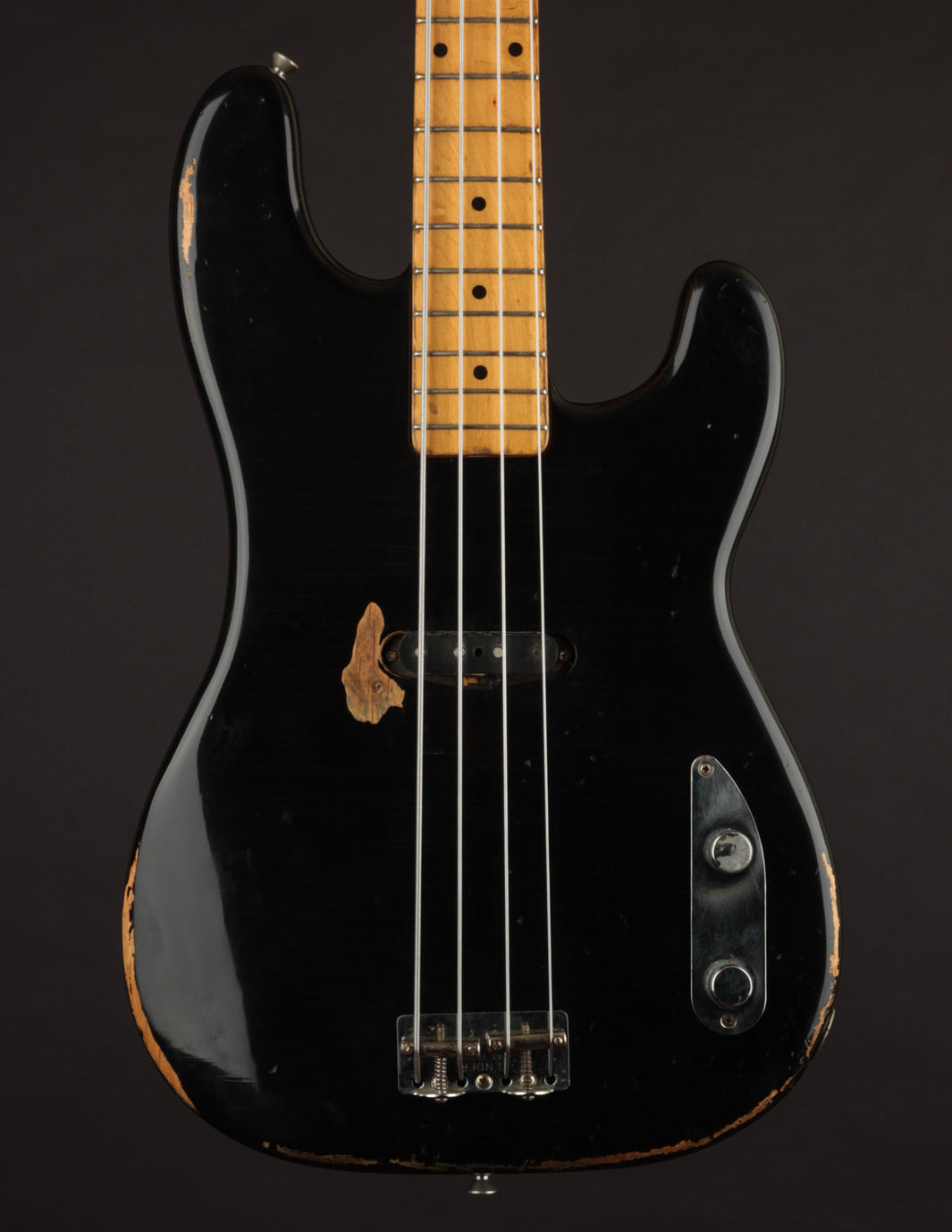 Fender Precision Bass, Black (1957) – The Music Emporium