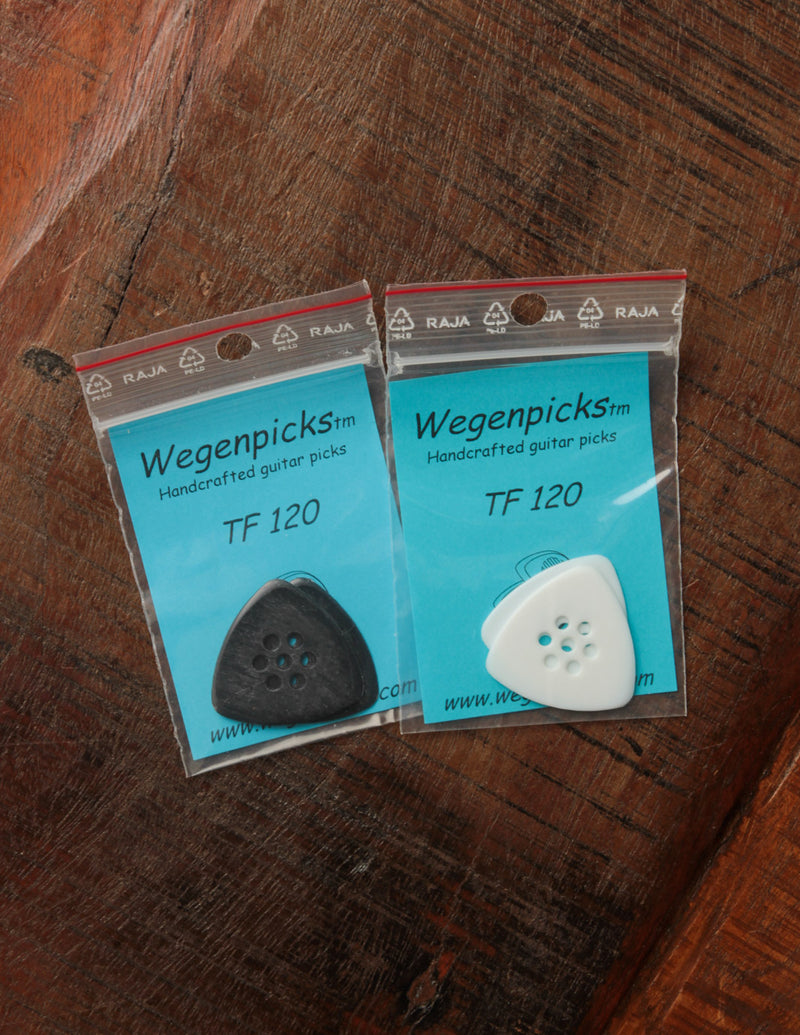 Wegen TF 120 Pick 1.2mm (2-pack), Black or White