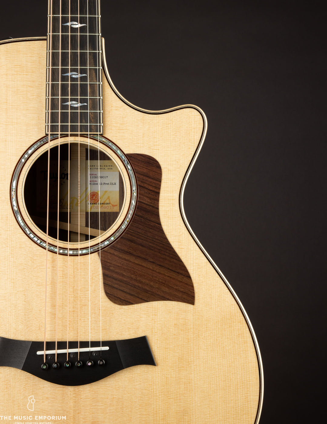 Taylar （テイラー）812ce DLX （2018年製） Taylor 812CE Deluxe 12-Fret: Discover at The Music Emporium