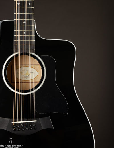 Taylor 250ce Black Deluxe 12-String